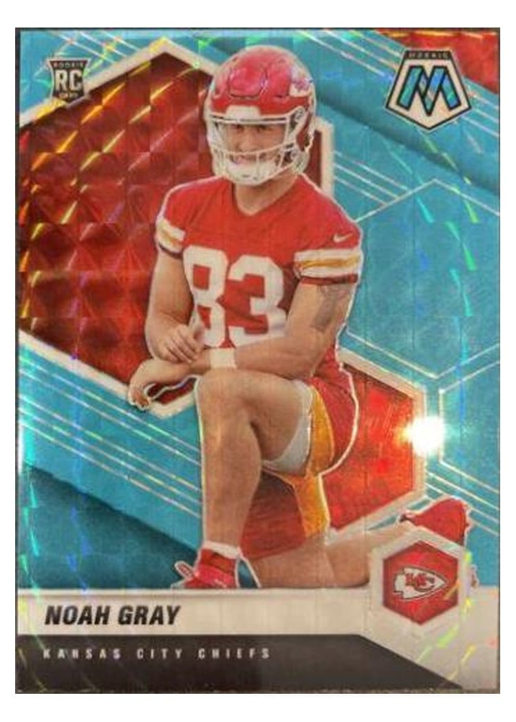 2021 Panini Mosaic Base Set Noah Gray #387 card