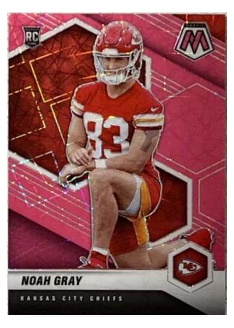 2021 Panini Mosaic Base Set Noah Gray #387 card