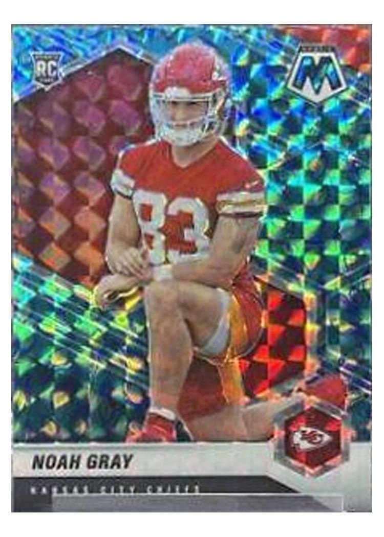 2021 Panini Mosaic Base Set Noah Gray #387 card