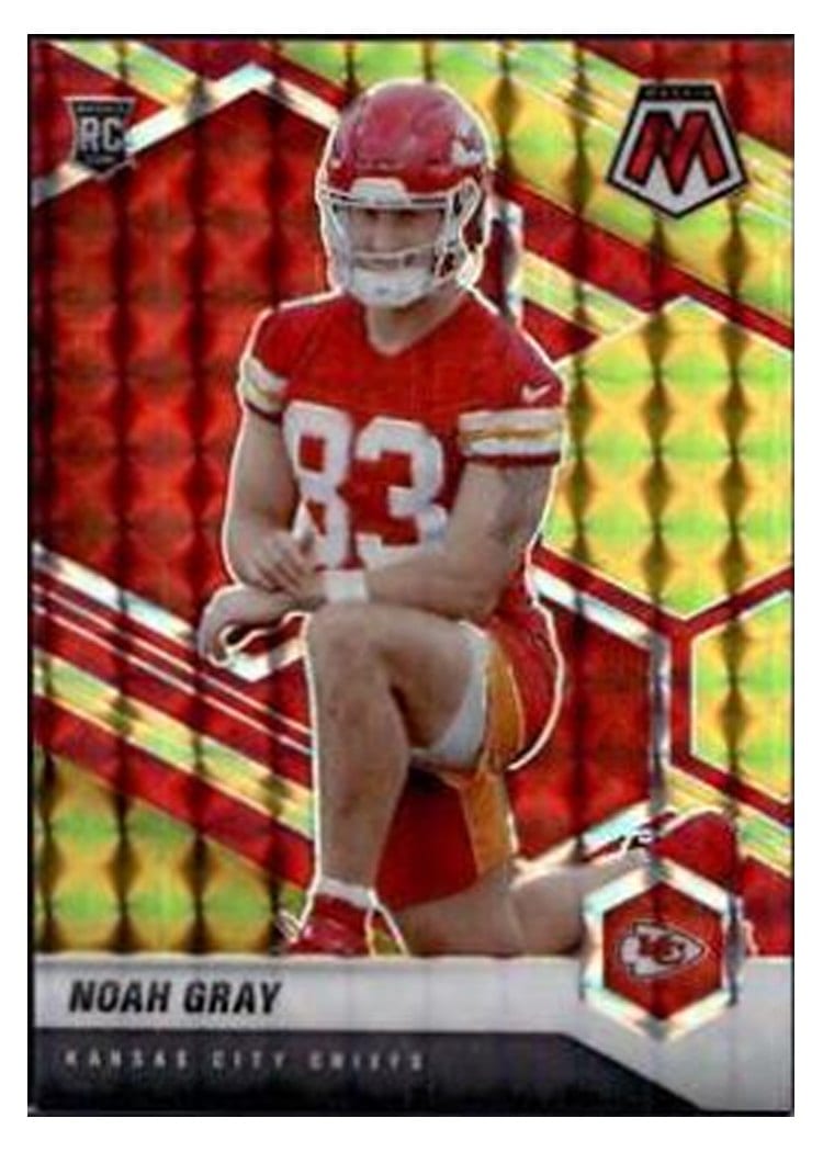2021 Panini Mosaic Base Set Noah Gray #387 card