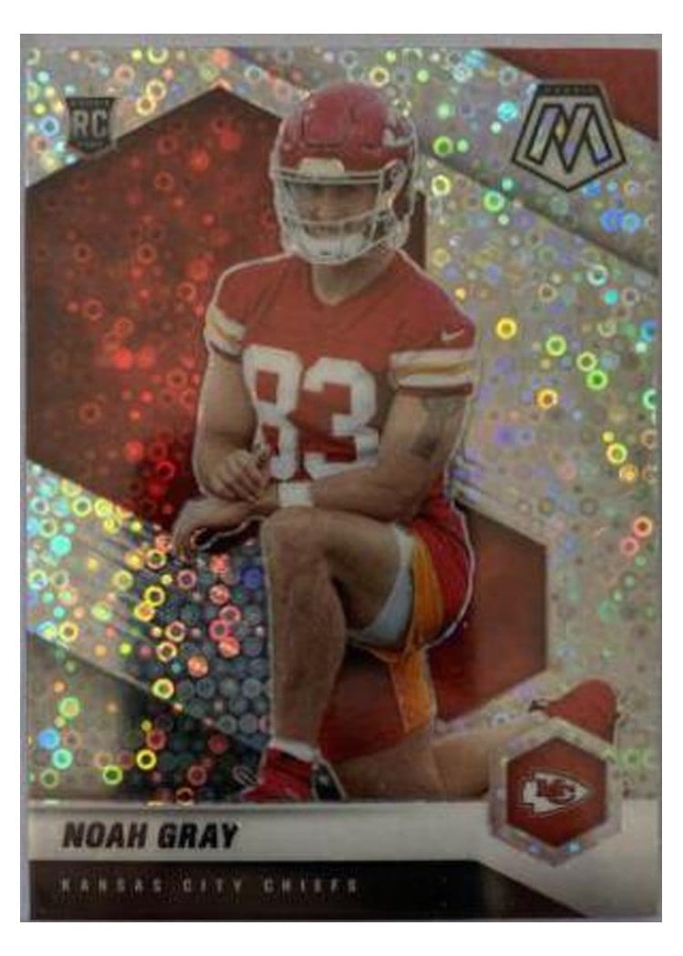 2021 Panini Mosaic Base Set Noah Gray #387 card