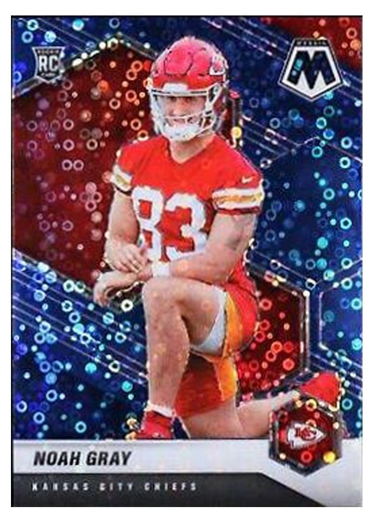 2021 Panini Mosaic Base Set Noah Gray #387 card