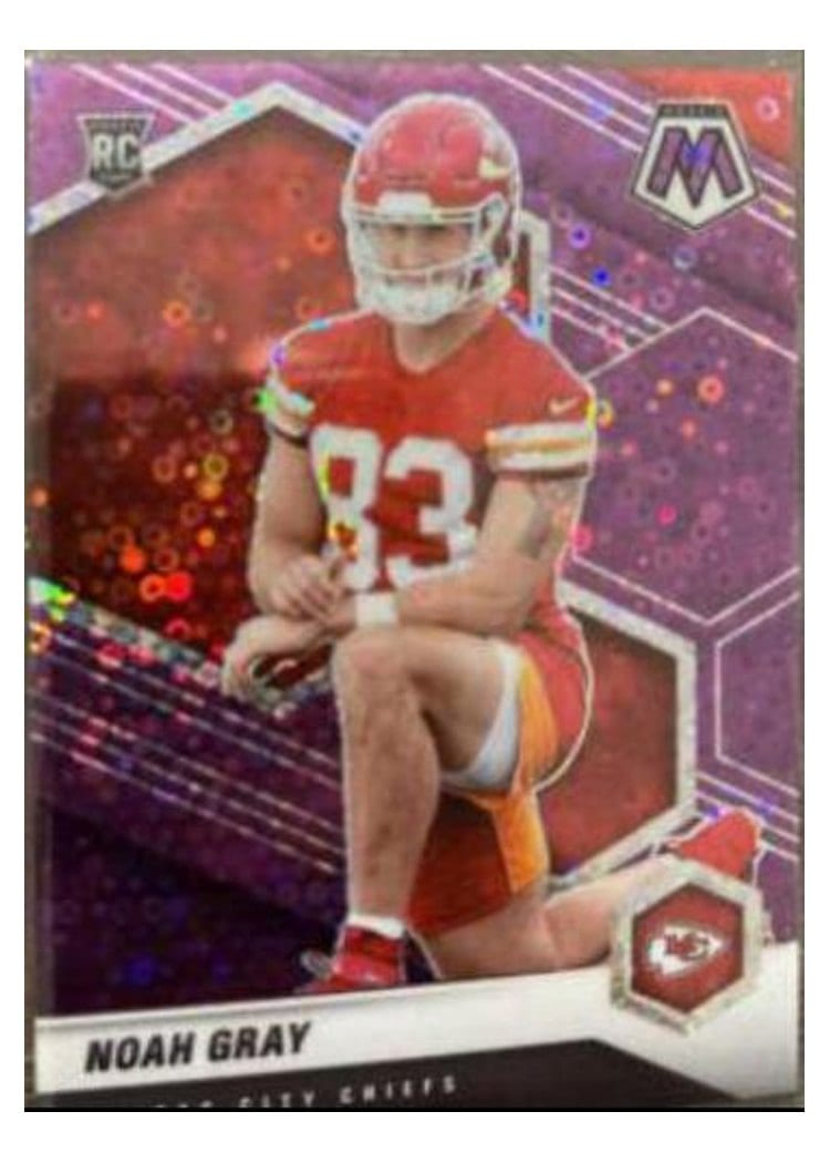 2021 Panini Mosaic Base Set Noah Gray #387 card