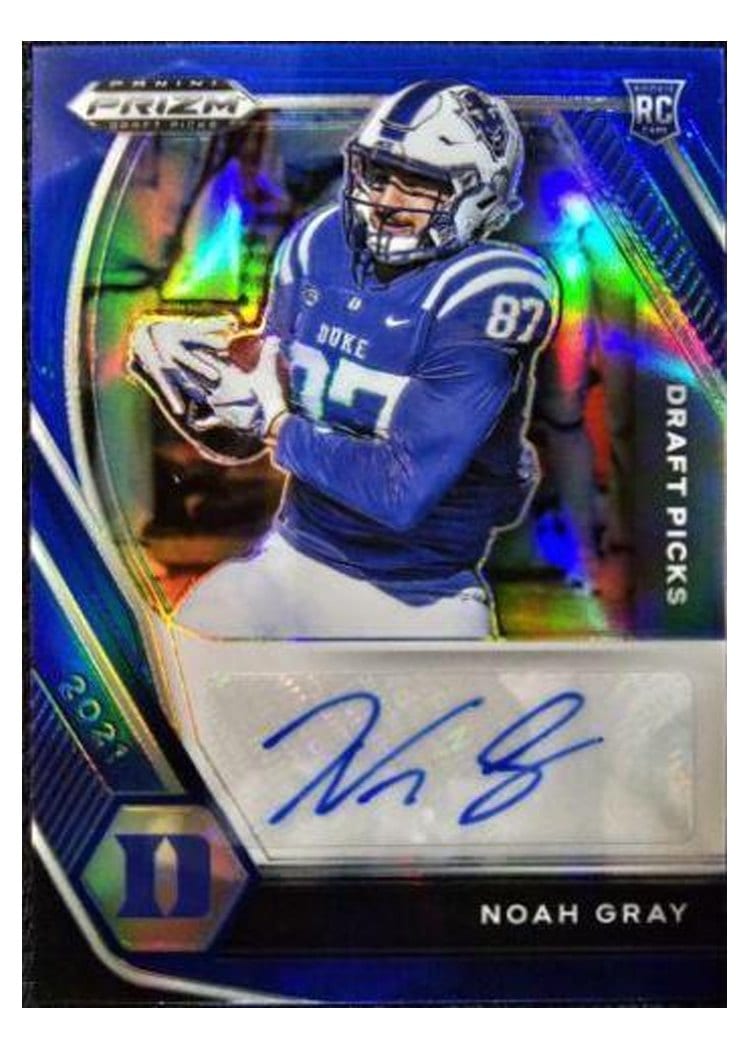 2021 Panini Prizm Base Set Noah Gray #418 card