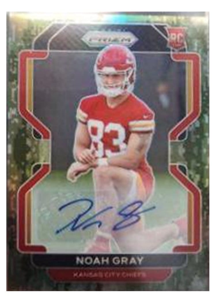 2021 Panini Prizm Base Set Noah Gray #418 card
