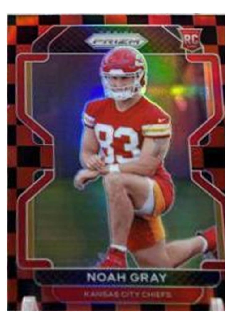2021 Panini Prizm Base Set Noah Gray #418 card