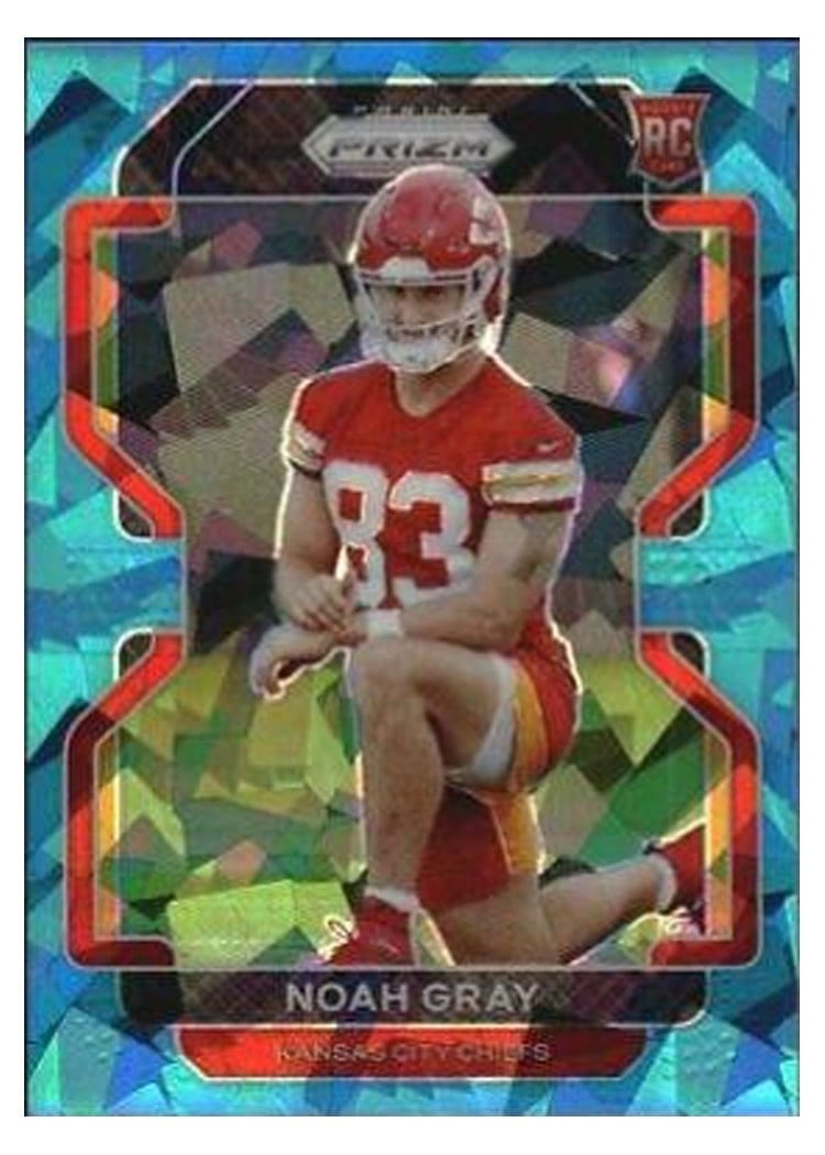 2021 Panini Prizm Base Set Noah Gray #418 card