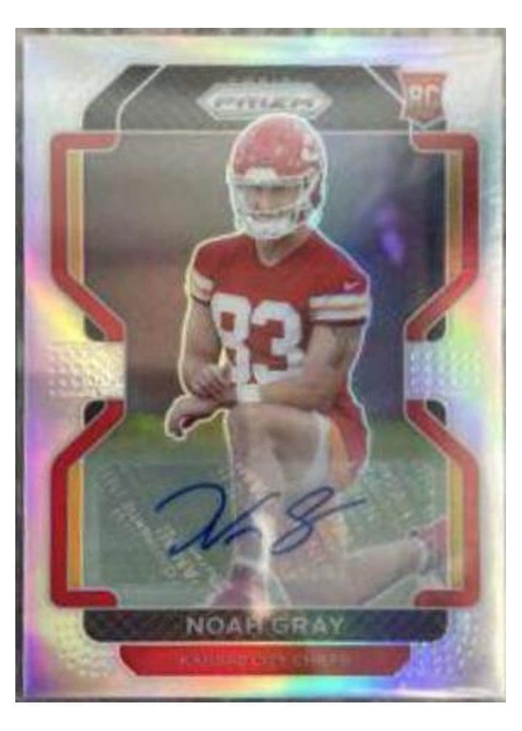 2021 Panini Prizm Base Set Noah Gray #418 card