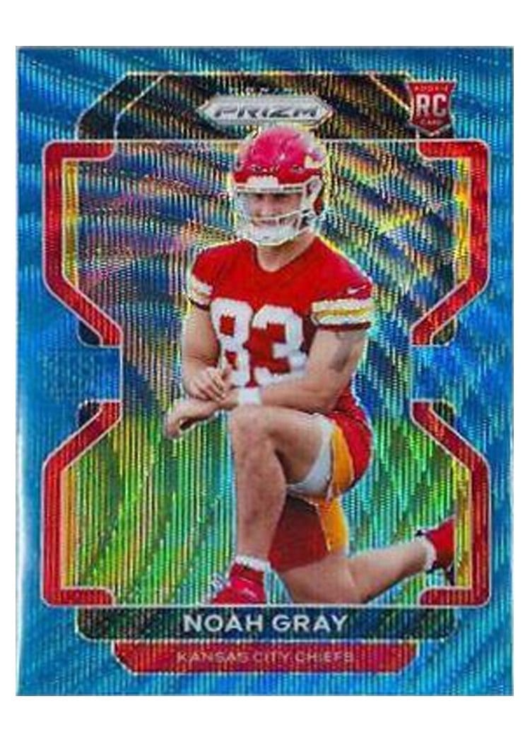 2021 Panini Prizm Base Set Noah Gray #418 card