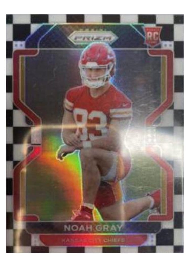 2021 Panini Prizm Base Set Noah Gray #418 card