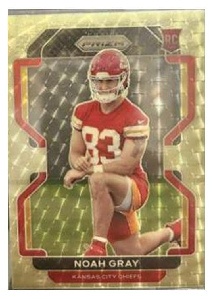 2021 Panini Prizm Base Set Noah Gray #418 card