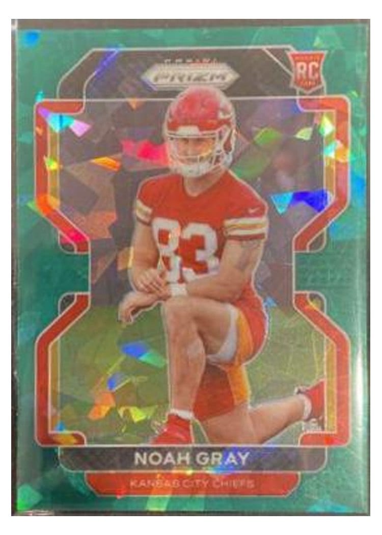 2021 Panini Prizm Base Set Noah Gray #418 card