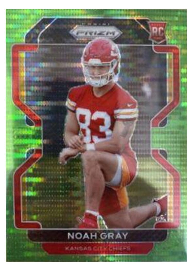 2021 Panini Prizm Base Set Noah Gray #418 card