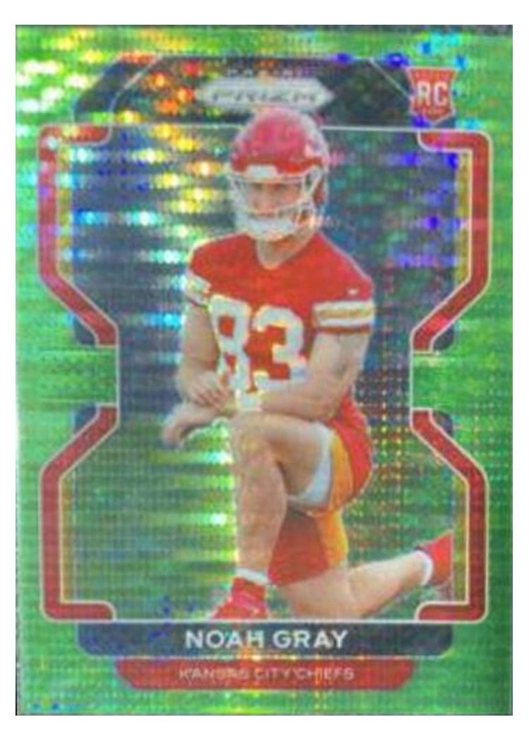2021 Panini Prizm Base Set Noah Gray #418 card