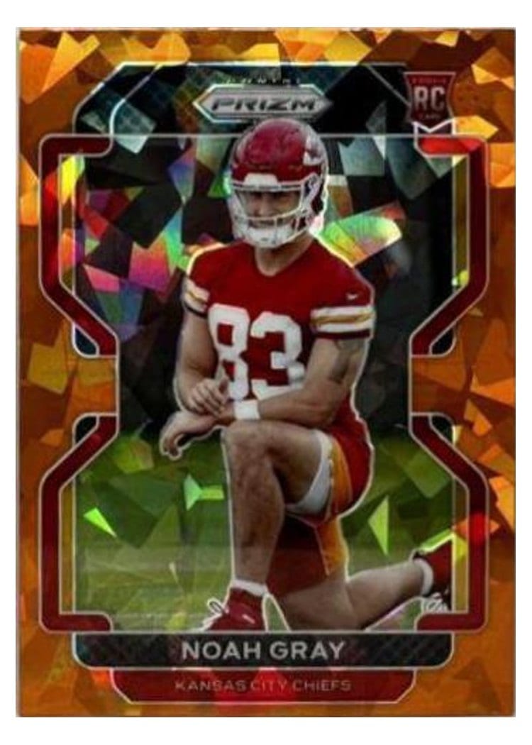 2021 Panini Prizm Base Set Noah Gray #418 card