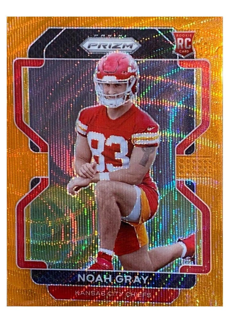 2021 Panini Prizm Base Set Noah Gray #418 card