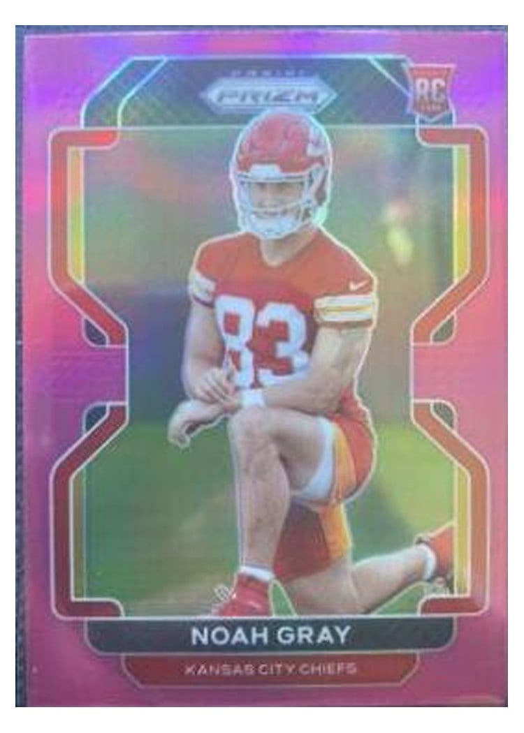 2021 Panini Prizm Base Set Noah Gray #418 card