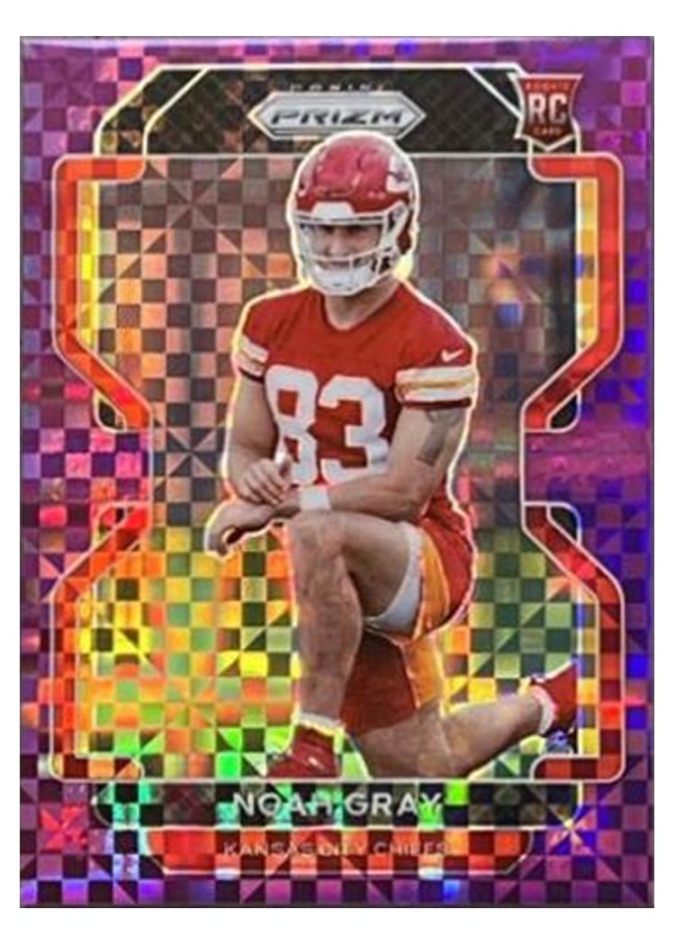 2021 Panini Prizm Base Set Noah Gray #418 card