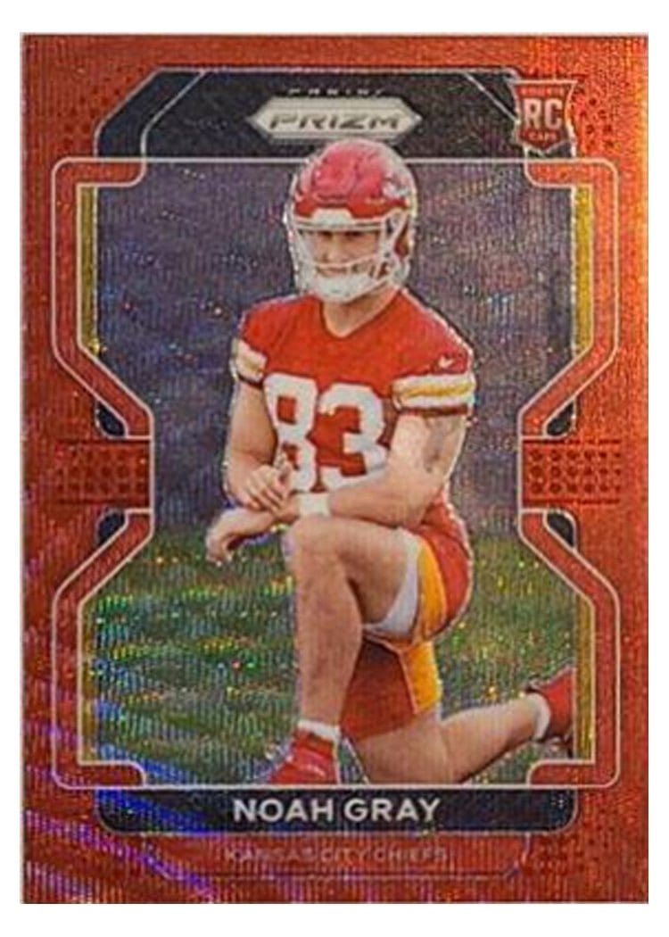 2021 Panini Prizm Base Set Noah Gray #418 card