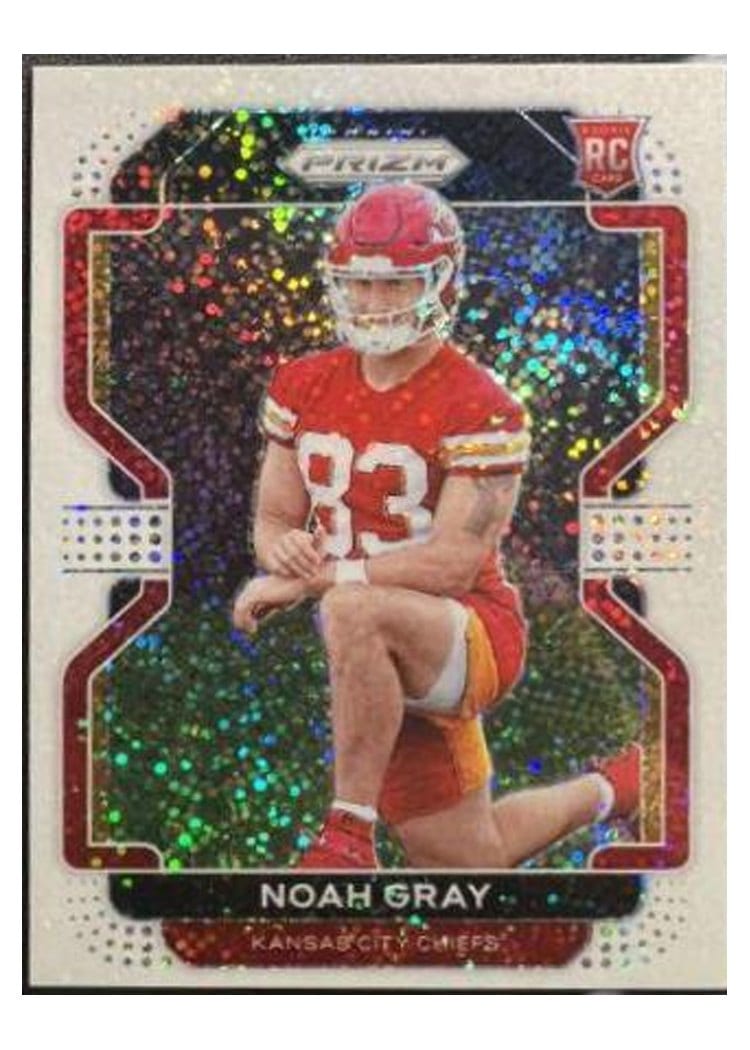 2021 Panini Prizm Base Set Noah Gray #418 card