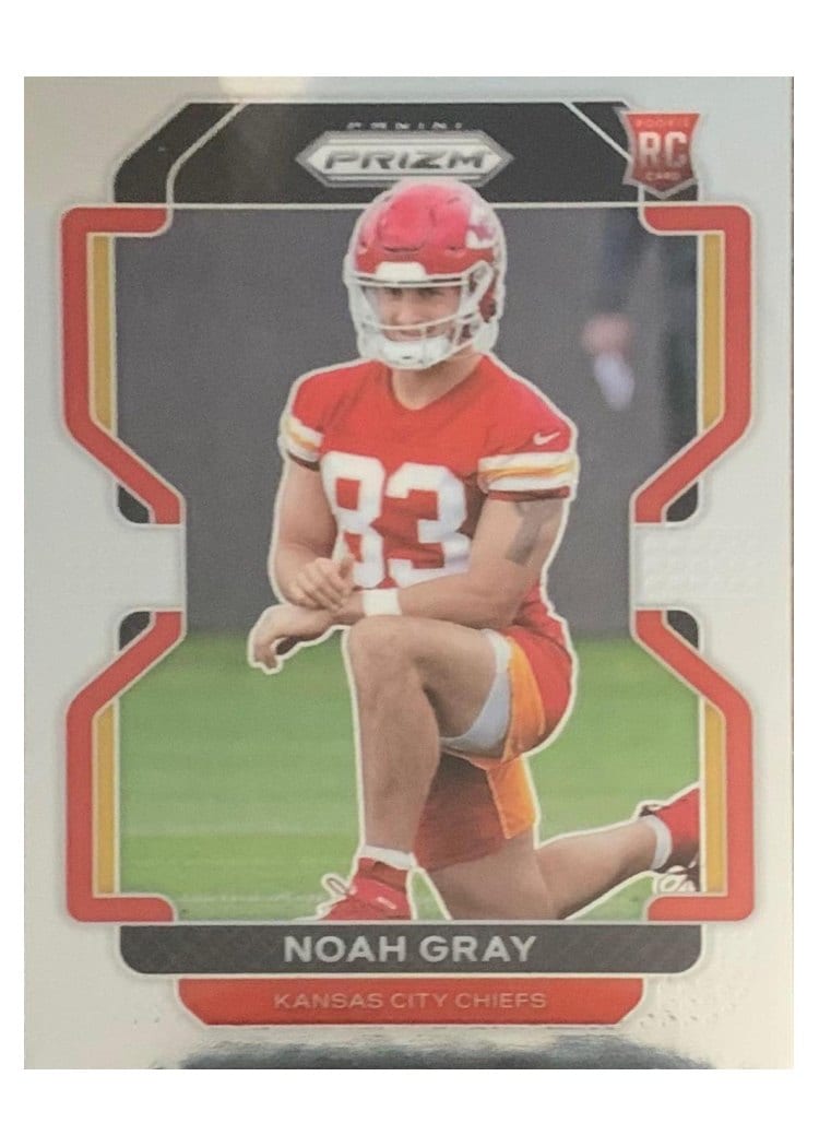 2021 Panini Prizm Base Set Noah Gray #418 card