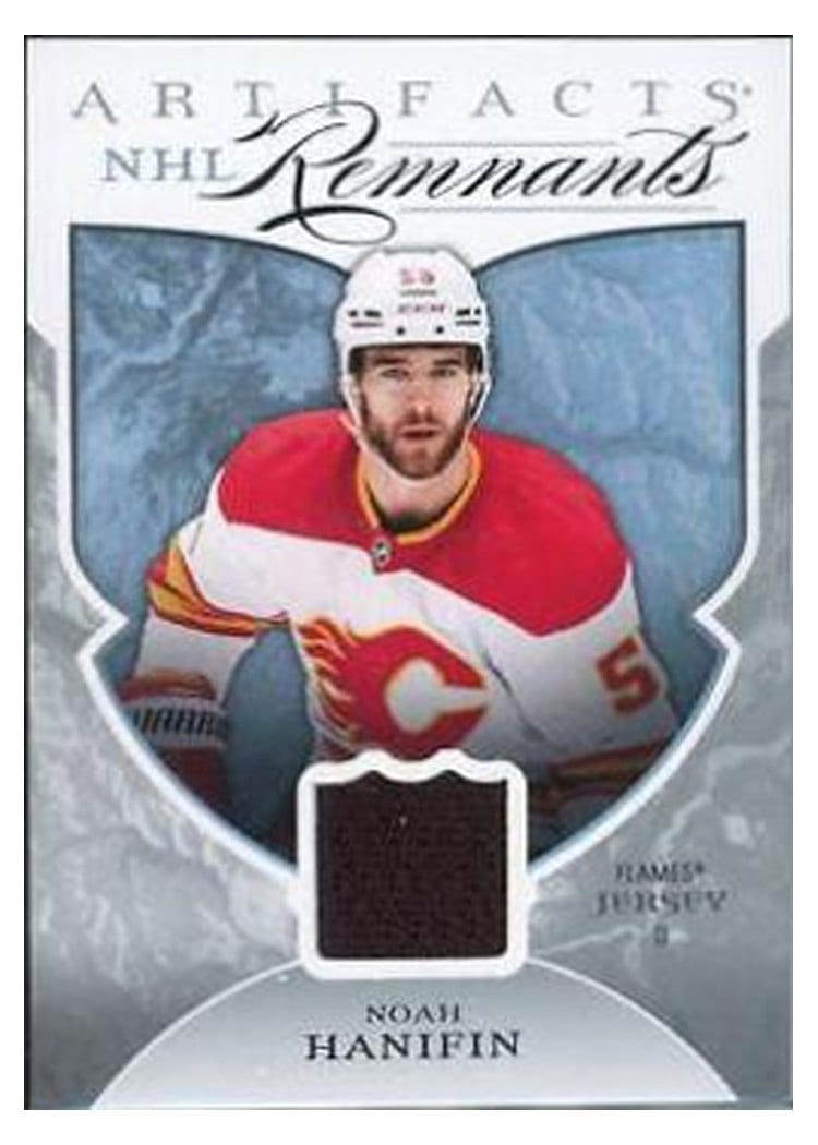 2022-23 Upper Deck Artifacts NHL Remnants Noah Hanifin #NR-NH card
