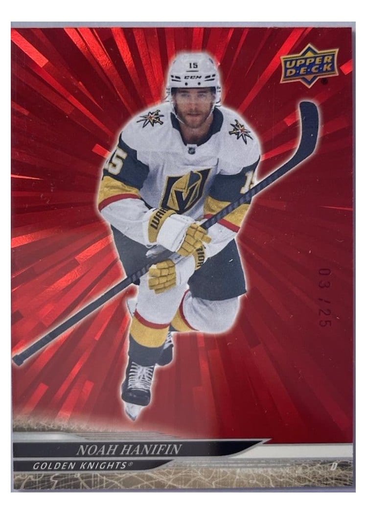 2024-25 Upper Deck Base Set Noah Hanifin #639 card