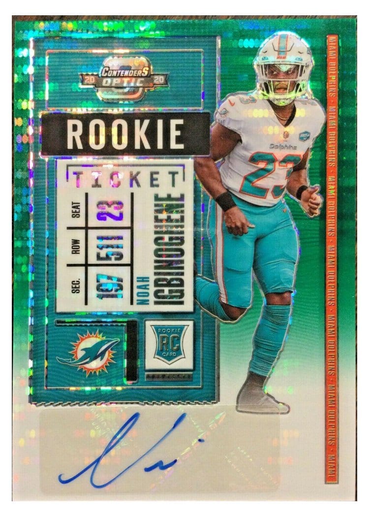 2020 Panini Contenders Optic Base Set Noah Igbinoghene #145 card