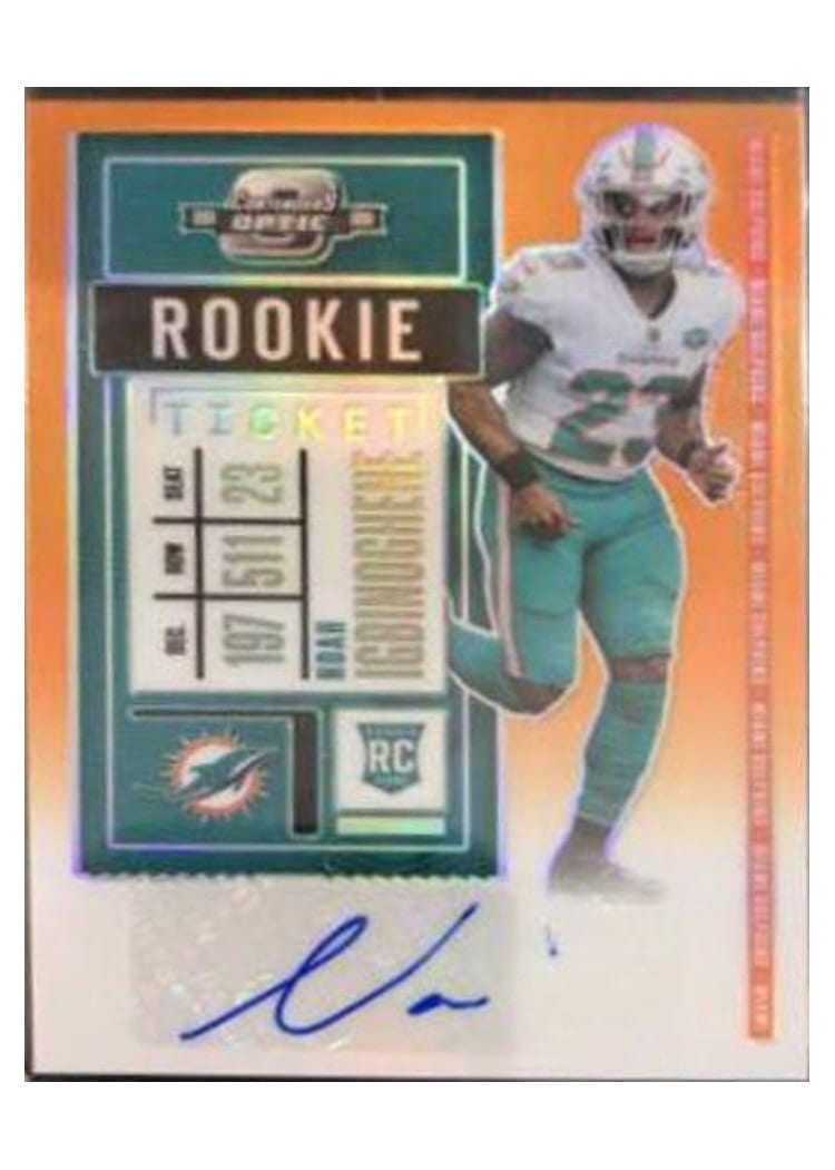 2020 Panini Contenders Optic Base Set Noah Igbinoghene #145 card