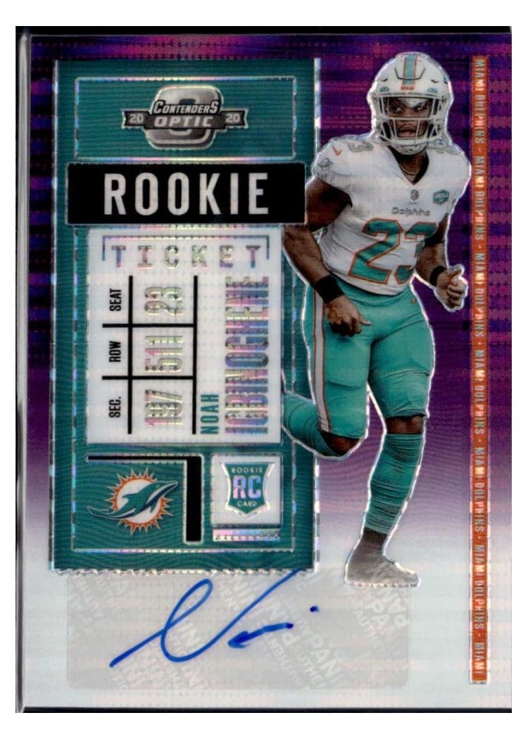 2020 Panini Contenders Optic Base Set Noah Igbinoghene #145 card