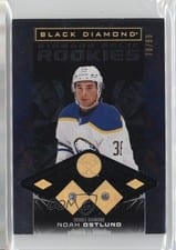 2025-26 Upper Deck Black Diamond Base Diamond Relic Rookies Noah Ostlund #BDR-NO card