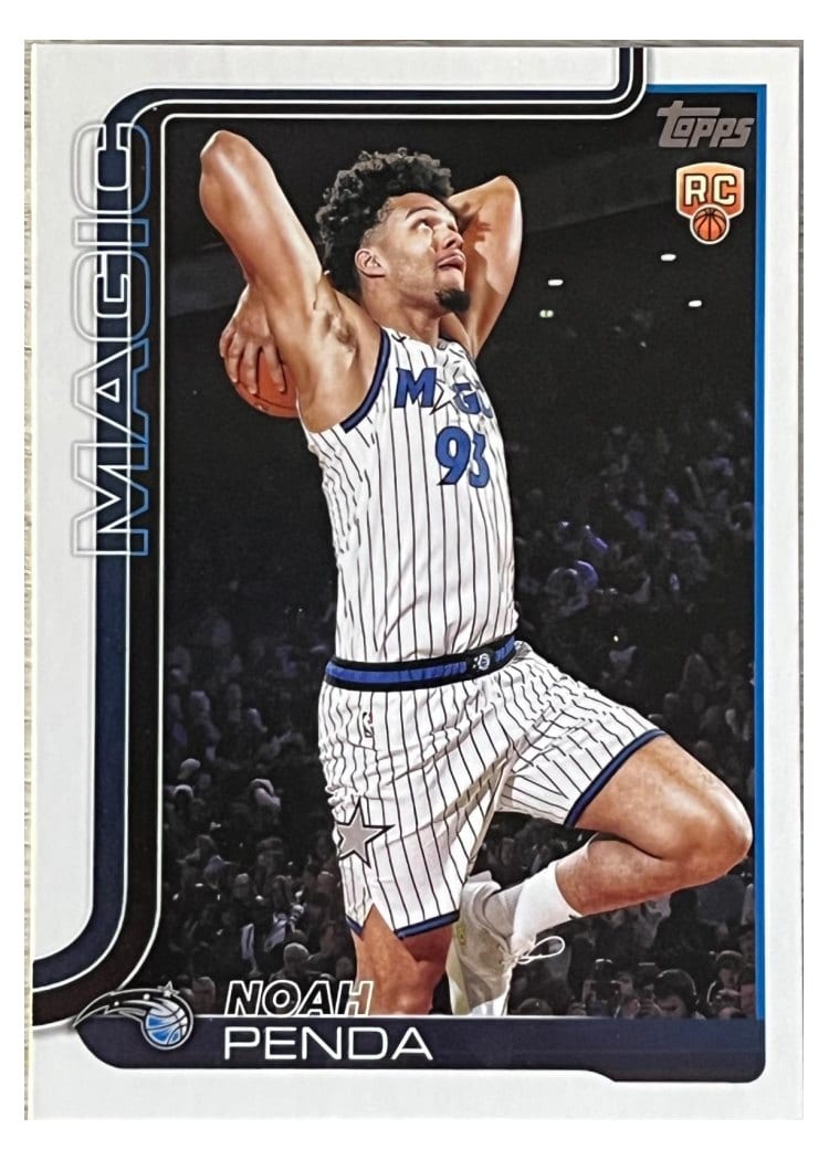2025-26 Topps Base Set Noah Penda #232 card