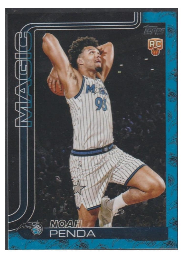 2025-26 Topps Base Set Noah Penda #232 card