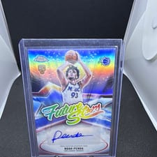 2025-26 Topps Chrome Future Stars Autographs Noah Penda #FS-NP card