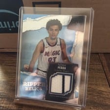 2025-26 Topps Retail Ripper Relics Noah Penda #RR-NP card
