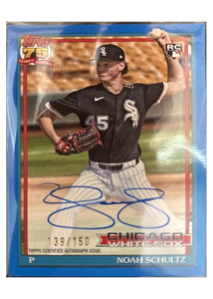 2026 Topps 1991 Topps Autographs Noah Schultz #91A-NS card