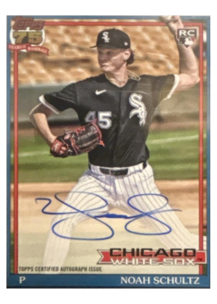 2026 Topps 1991 Topps Autographs Noah Schultz #91A-NS card