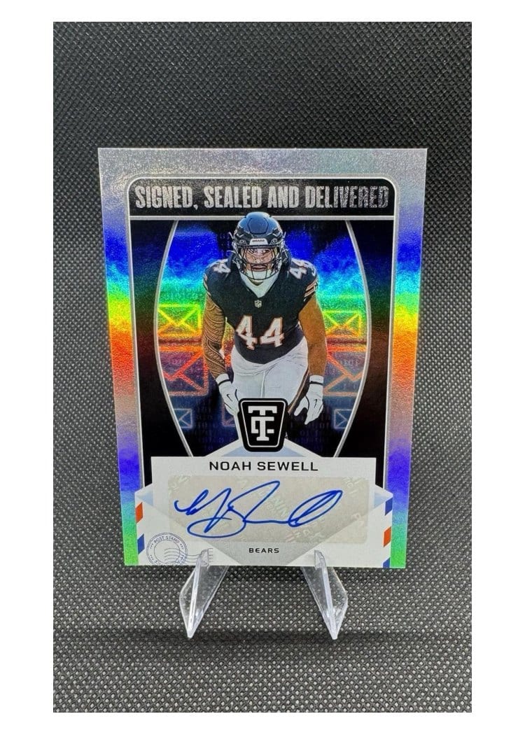 2024 Panini Totally Certified Signed, Sealed and Delivered Noah Sewell #SSD-NSL card