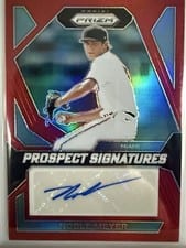 2024 Panini Prizm Prospect Signatures Noble Meyer #PS-NM card