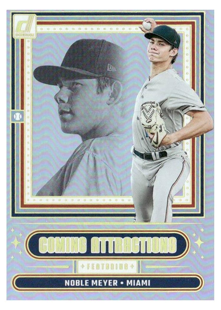 2025 Donruss Coming Attractions Noble Meyer #17 card