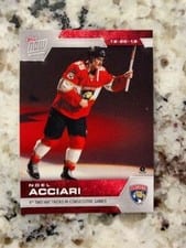 2019 Topps Now NHL Stickers Noel Acciari #102 card
