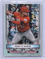2024 Bowman Sterling Base Set Noelvi Marte #BSR-29 card