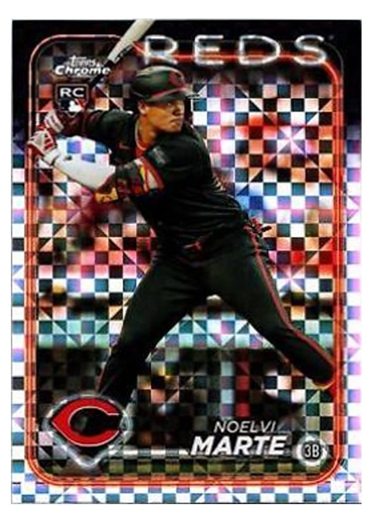 2024 Topps Chrome Noelvi Marte #177 card