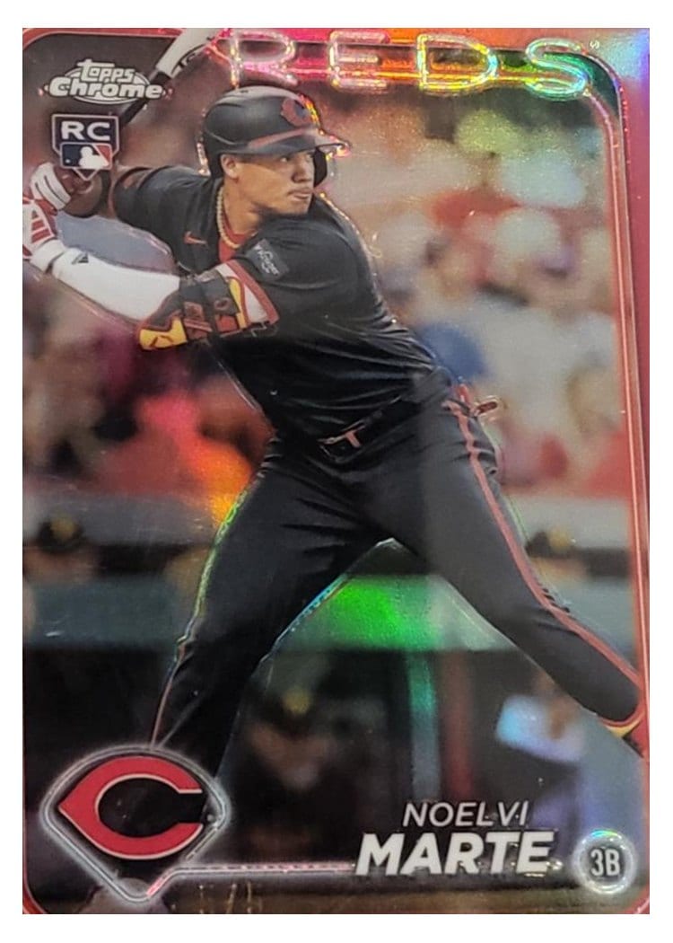 2024 Topps Chrome Noelvi Marte #177 card