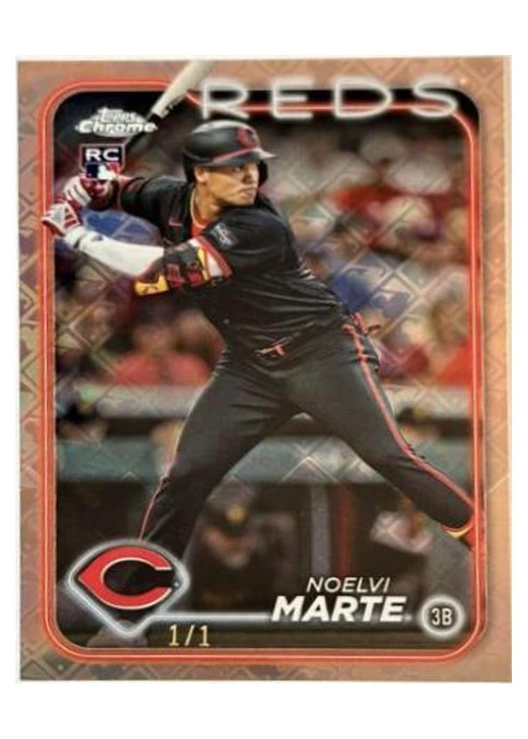 2024 Topps Chrome Noelvi Marte #177 card