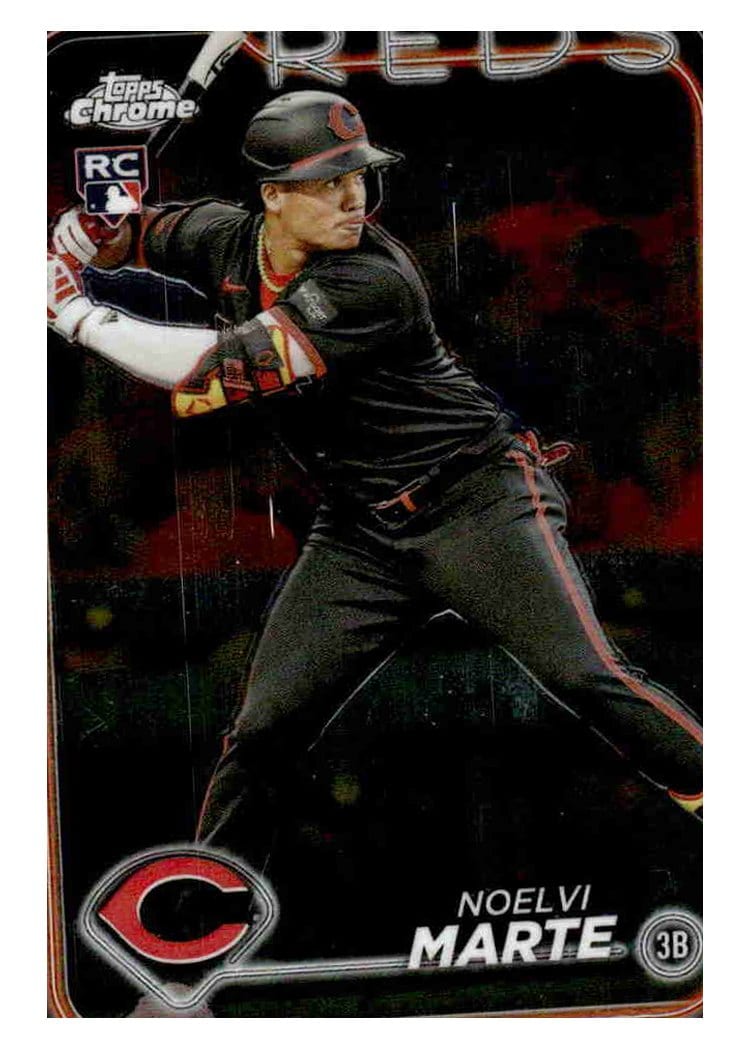 2024 Topps Chrome Base Set Noelvi Marte #177 card