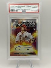 2024 Topps Cosmic Chrome Solar Flares Autographs Noelvi Marte #SFA-NM card