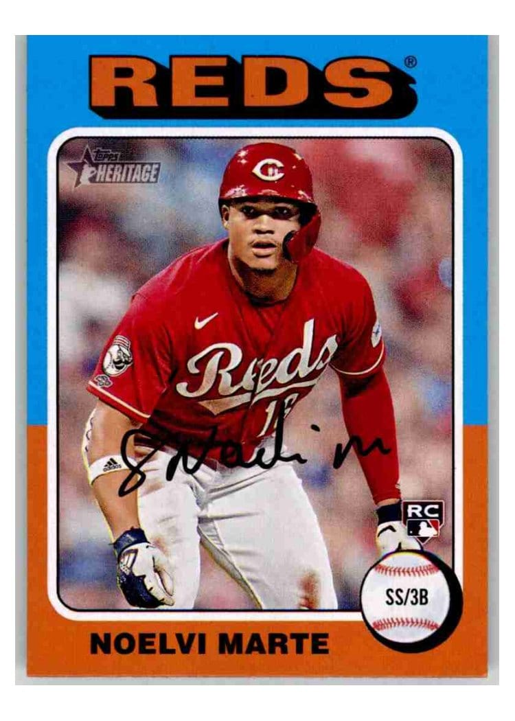 2024 Topps Heritage Base Set Noelvi Marte #301 card