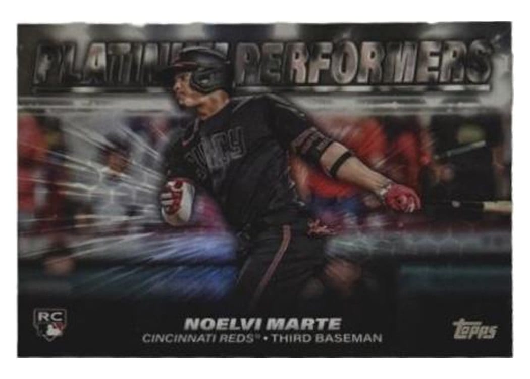 2024 Topps Platinum Performers Noelvi Marte #PP-9 card