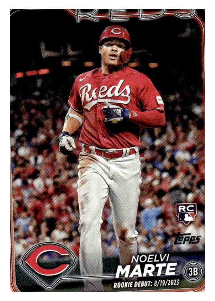 2024 Topps Update Base Set Noelvi Marte #US187 card